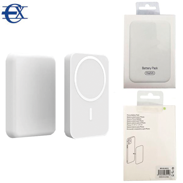 Power bank inalámbrica imán 5000mah