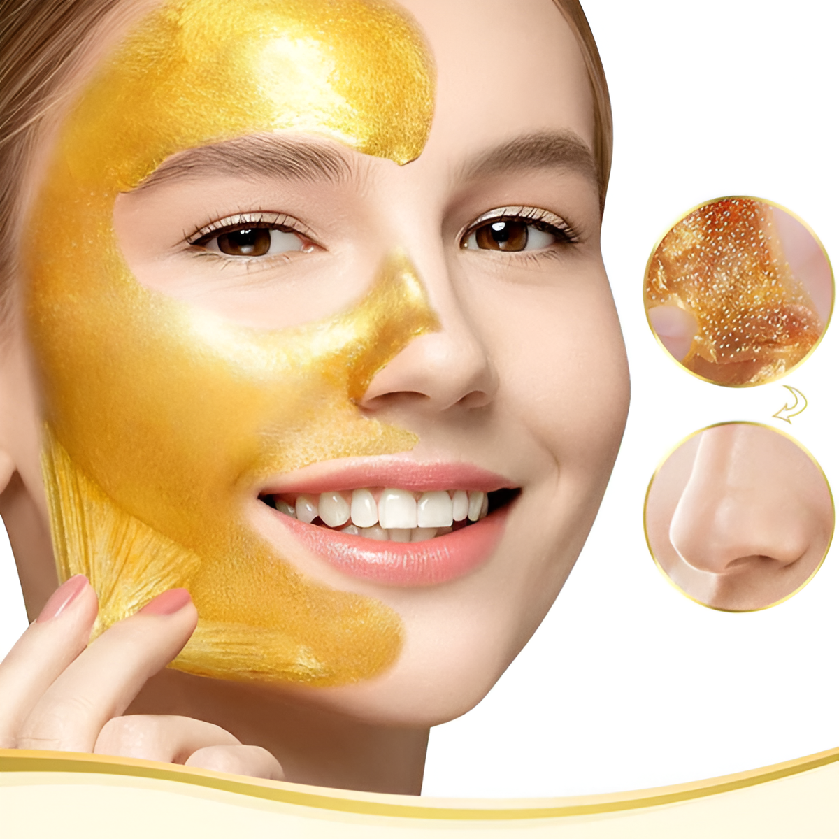 Mascarilla Dorada Antienvejecimiento