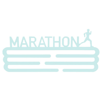 Well Home Medallero Maratón para 15 Medallas - 30x13,5cm - El Regalo Perfecto para Runners