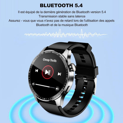 smartwatch para Hombre con Llamada Bluetooth Monitor de sueño