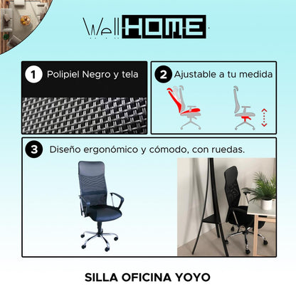 Silla de Oficina Well Home