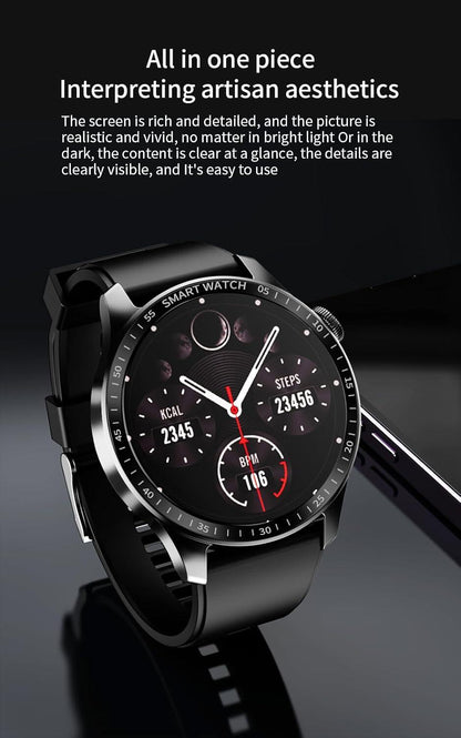 smartwatch para Hombre con Llamada Bluetooth Monitor de sueño