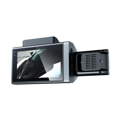 Lente Dual Blackbox DVR para Vehículo 1296p con Pantalla LCD 3” LTPS – Seguridad Avanzada en la Carretera