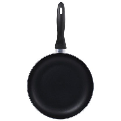 Juego de 3 sartenes rosa Ø16/20/24 y batería de cocina 5 pzs San Ignacio Aluminio prensado y acero inox. Apto para inducción